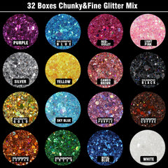 Teenitor nail art application showing encapsulated glitter for salon-quality durable finish