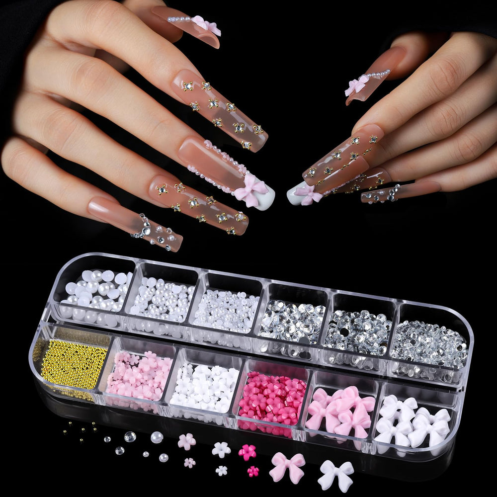 Teenitor nail stand holding five tips while painting for consistent application