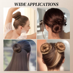Teenitor invisible nets and bobby pins laid out for organized styling
