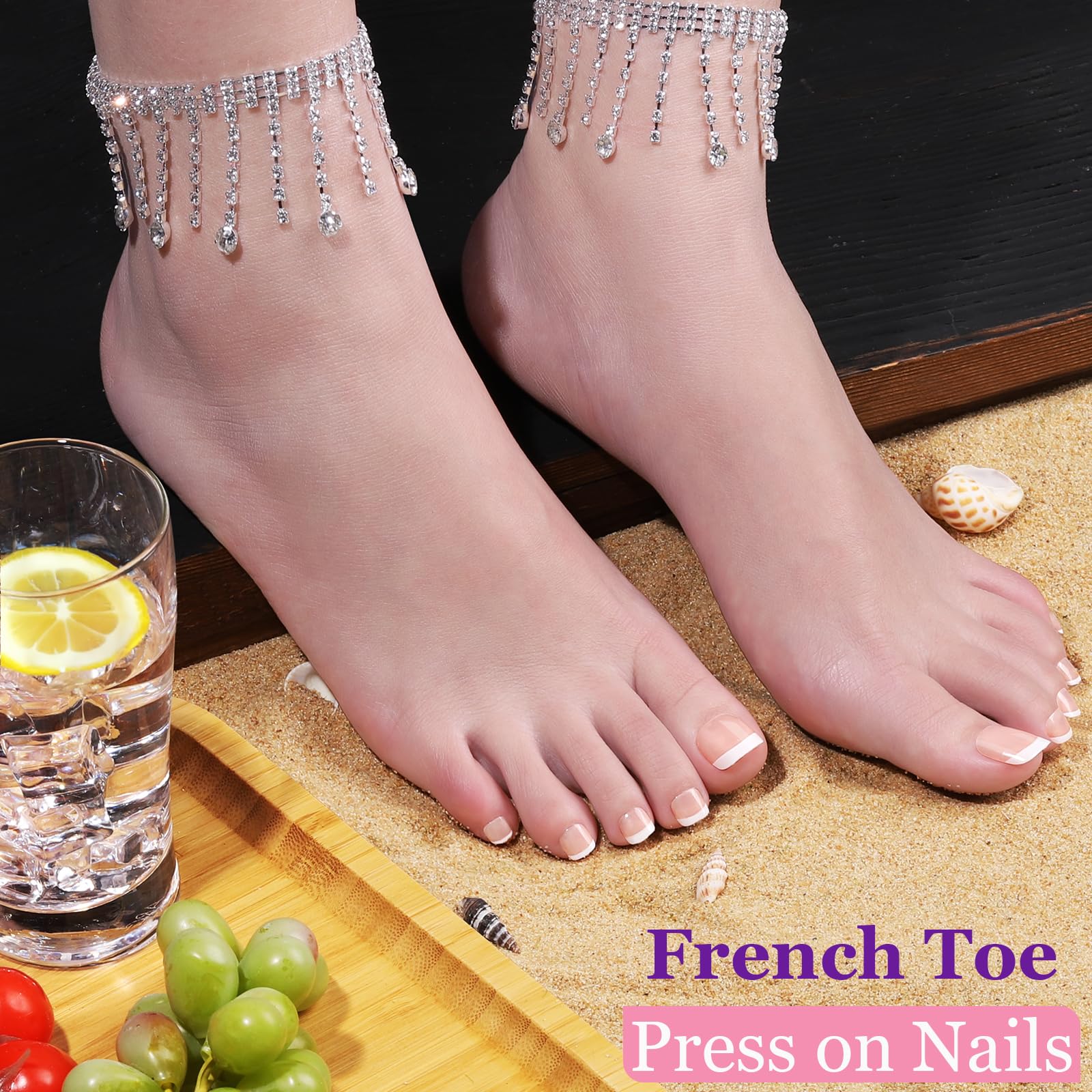 Teenitor scale and size comparison showing large and small toe tips fit