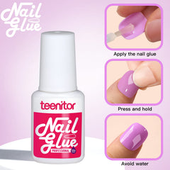 Teenitor scale comparison with coin showing nail length and fit for petite hands