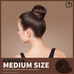 Teenitor size comparison with labels illustrating selection ease for any hair type