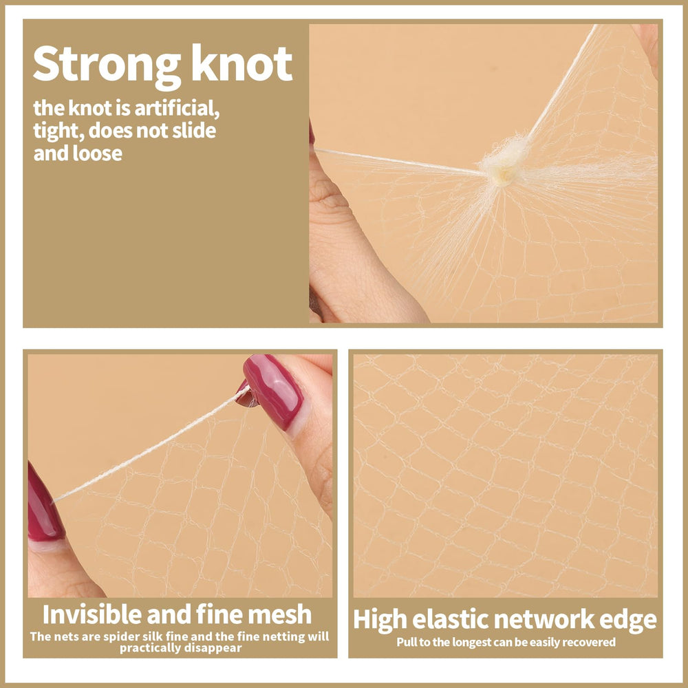 Teenitor three net sizes side-by-side to choose correct fit