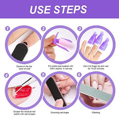 Teenitor clips beside fingers showing scale and fit for nails