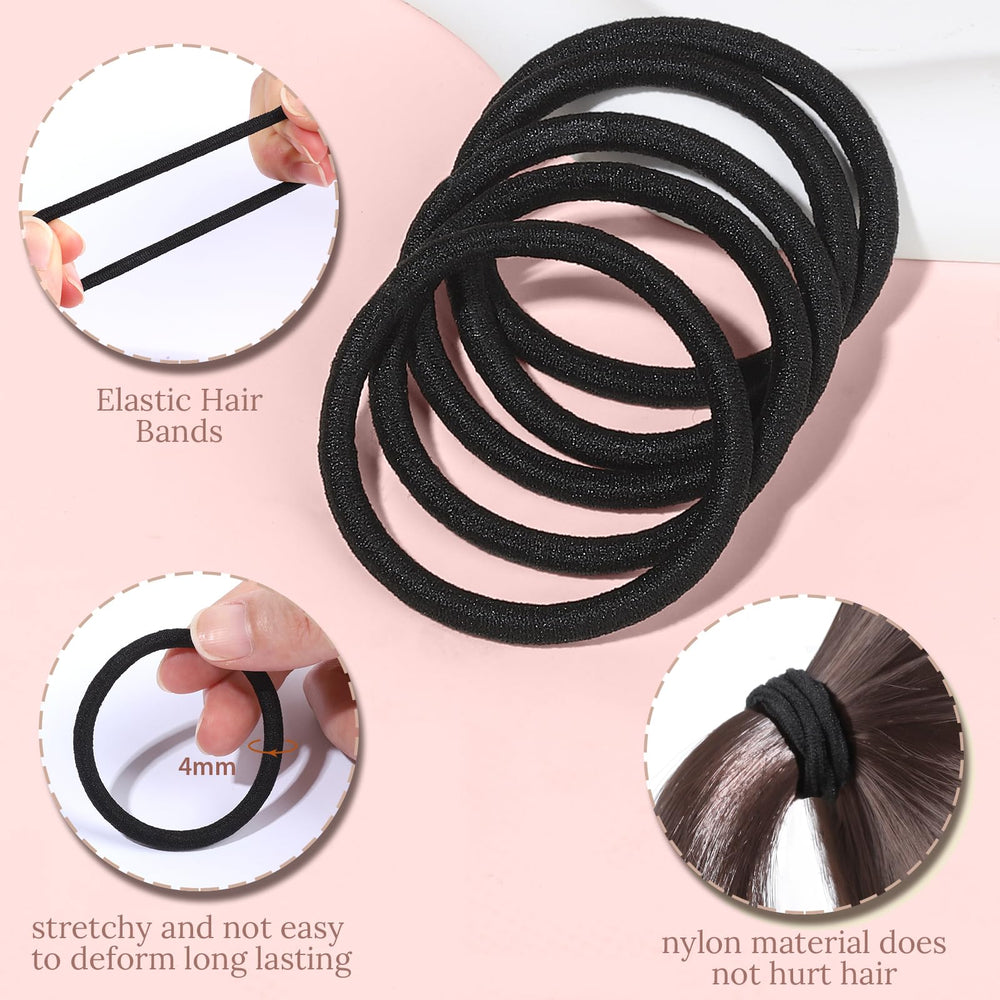 Teenitor compact pouch with kit inside for travel-ready bun styling convenience