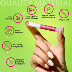 Teenitor texture and pink color highlighting visible placement advantage