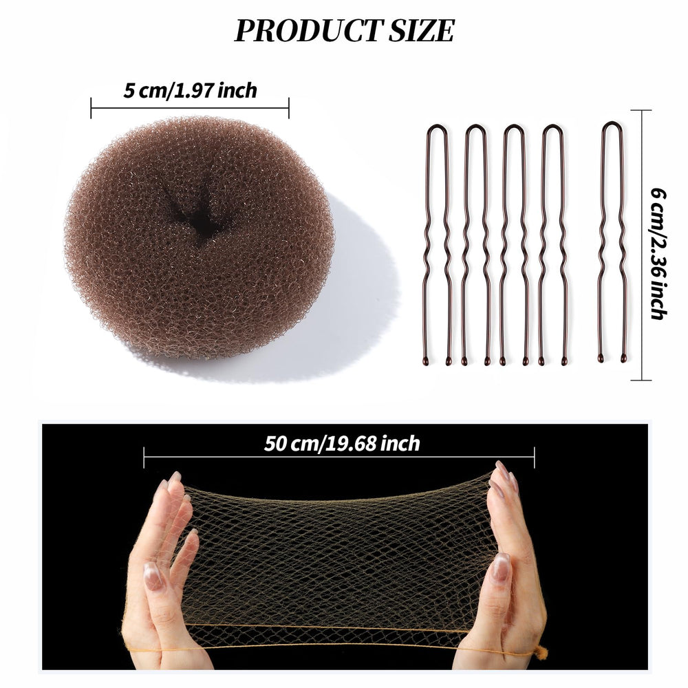 Teenitor U-shaped pins arranged neatly for firm comfortable hold