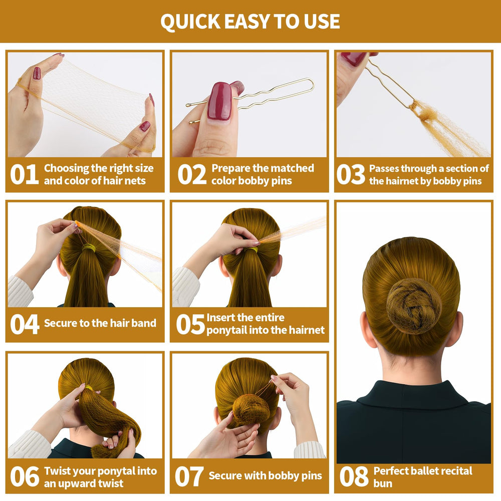 Teenitor smoothing a wig with a net for natural-looking base