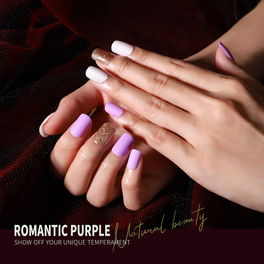 Teenitor worn on hands lifestyle shot showing short square elegance