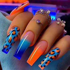 Teilihai front packaging showing 24-piece nail set and accessories for convenience