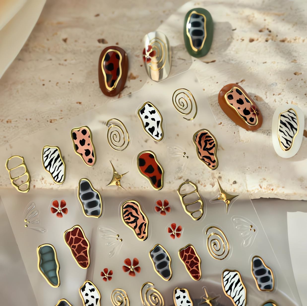 Teilihai lifestyle handshot wearing stickers for fashion inspiration