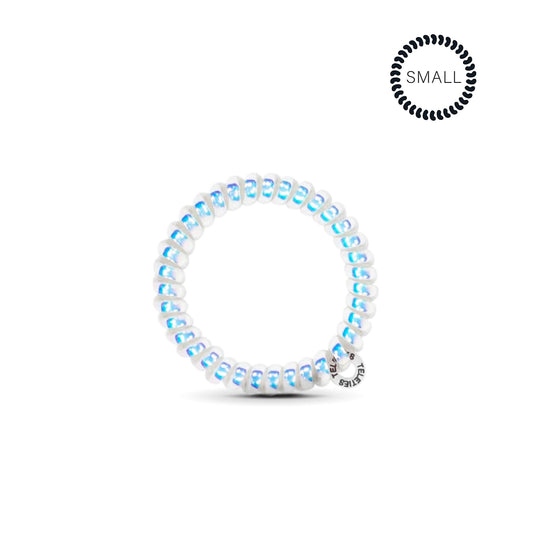 TELETIES coil close-up revealing smooth texture and strong grip for less slipping