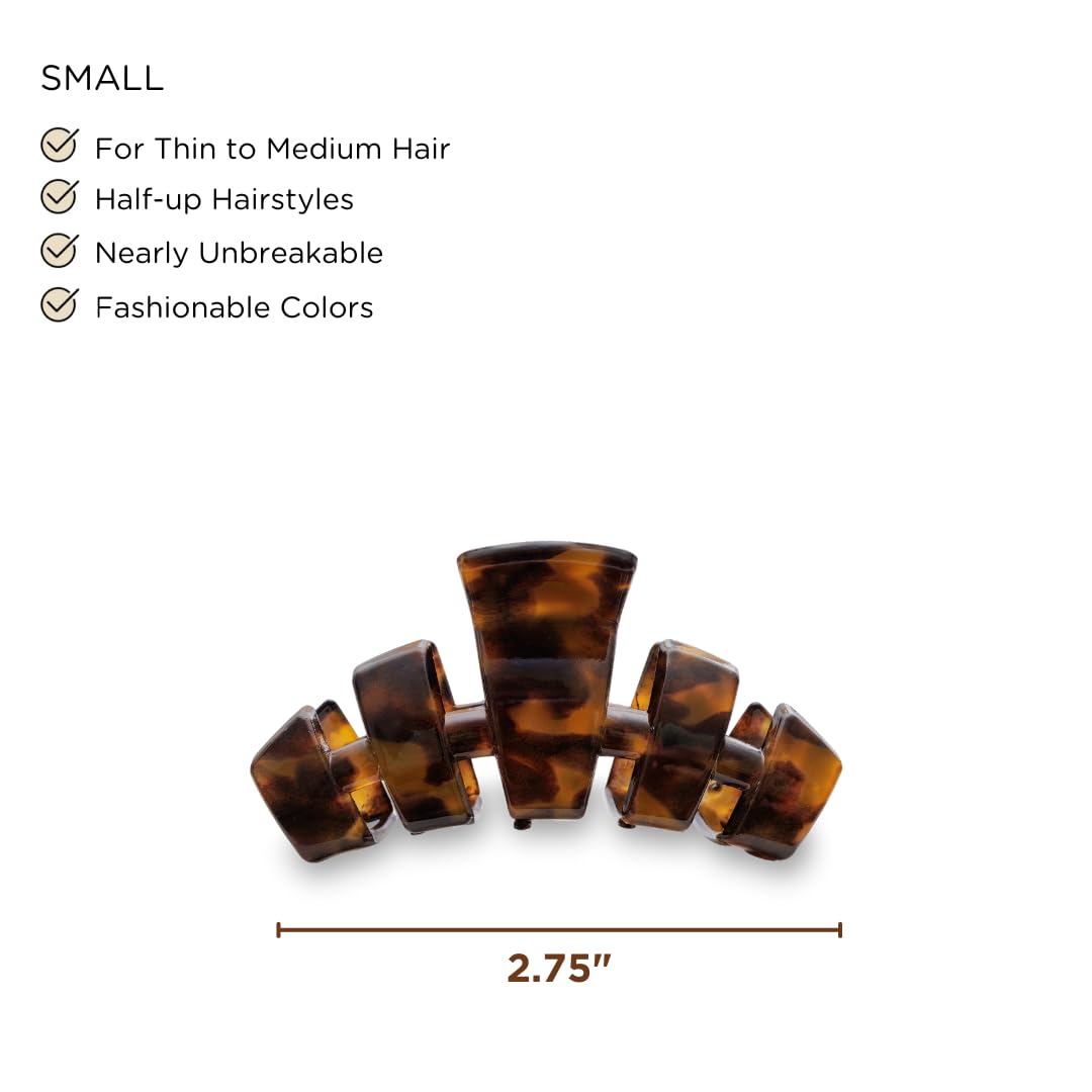 TELETIES close-up of bendable teeth highlighting durable nylon benefit