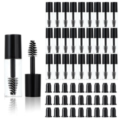 Telooco front packaging showing 27 black mascara tubes and wands, travel-ready convenience