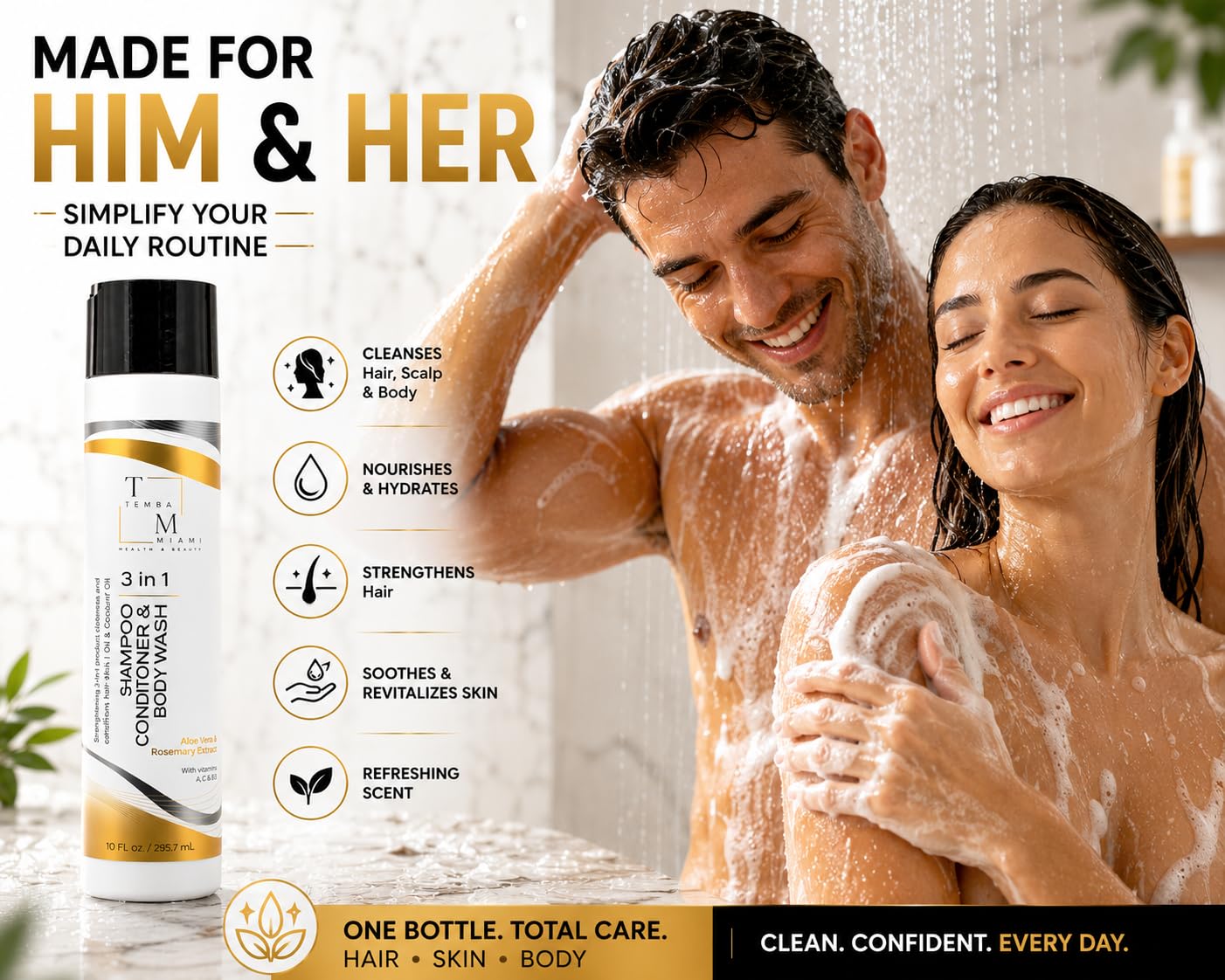 TEMBA MIAMI argan oil droplet detail illustrating moisturizing benefit