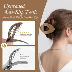 Tengantongda close-up of inner teeth detail, secure no-slip grip benefit