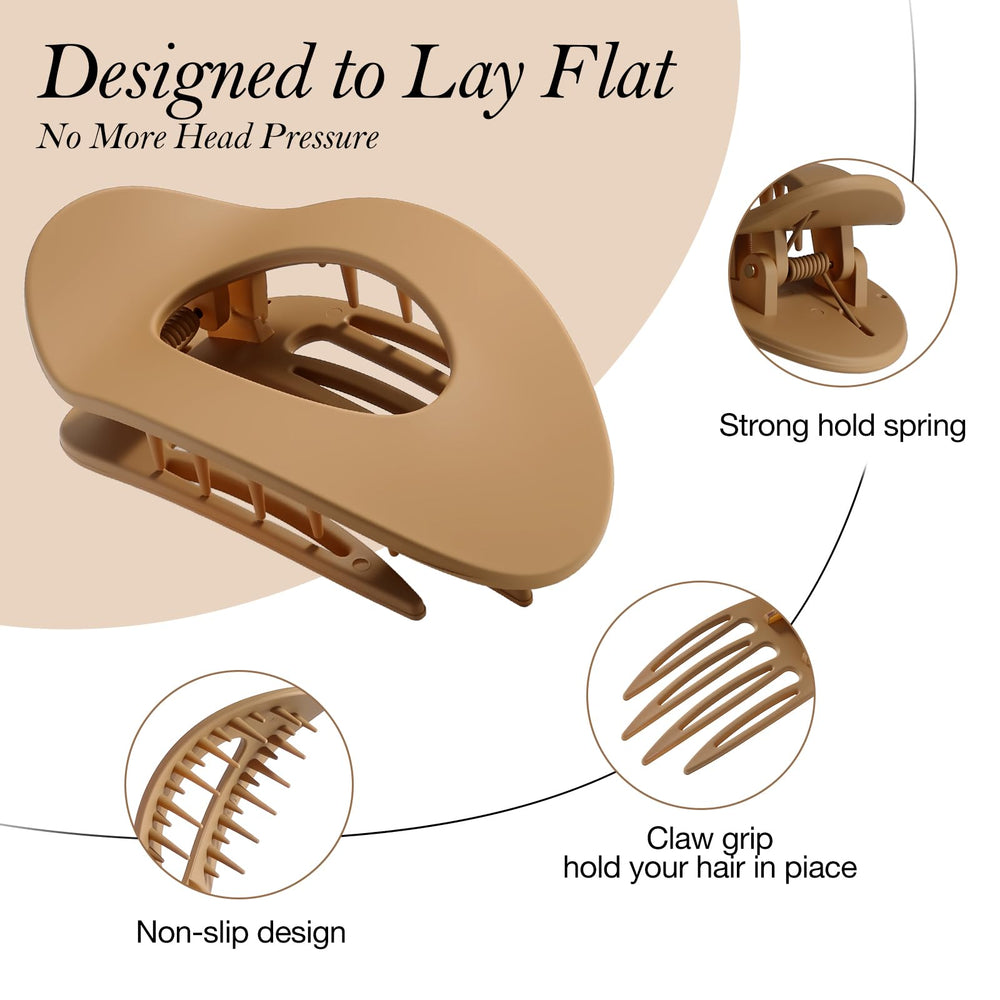 Tengantongda clip used for half-up hairstyle, creates neat everyday looks