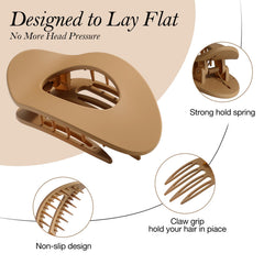 Tengantongda clip used for half-up hairstyle, creates neat everyday looks
