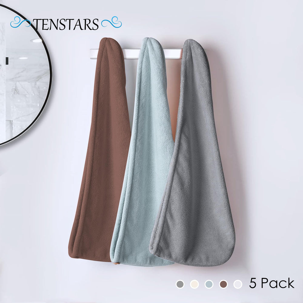 TENSTARS three folded wraps ready for travel showing compact storage and quick-access convenience