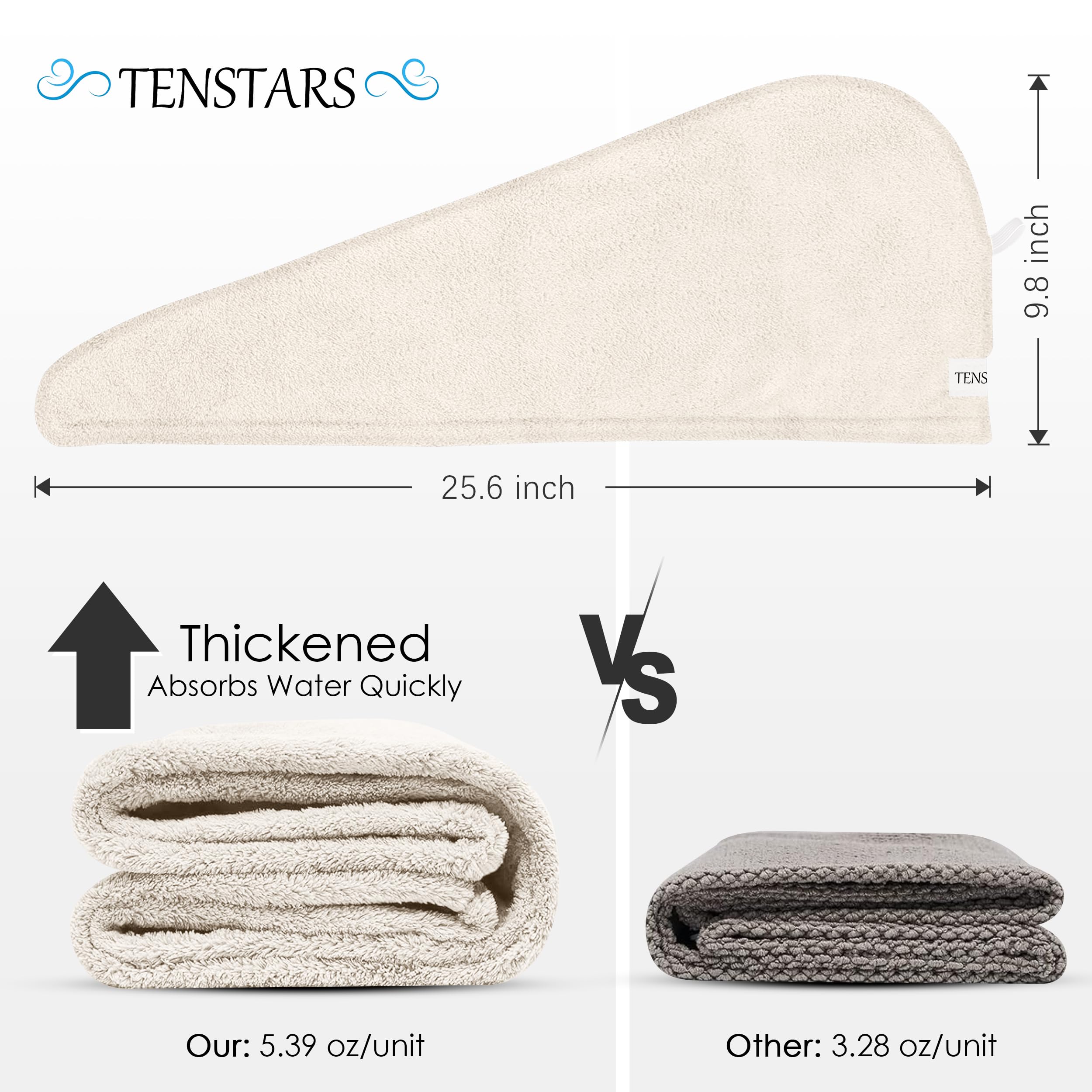 TENSTARS towel in beach bag lifestyle scene for portability benefit