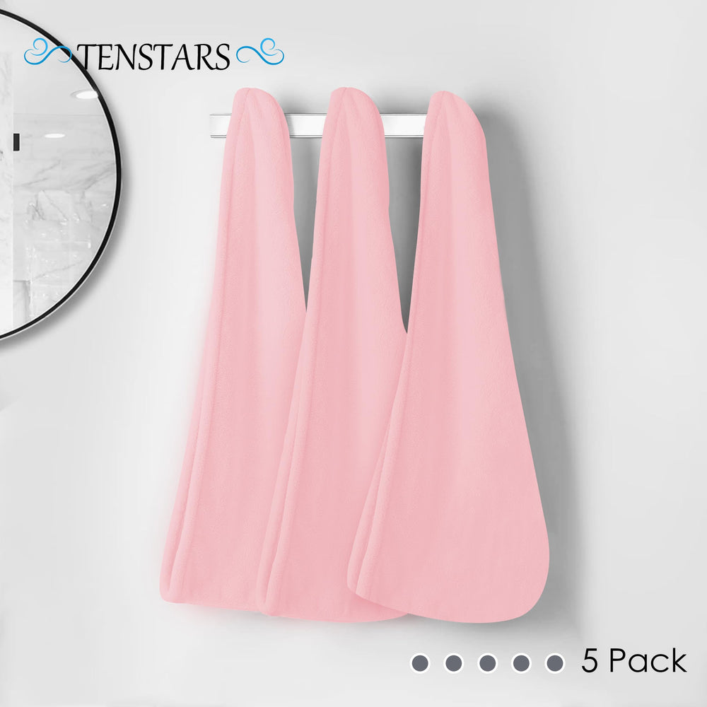 TENSTARS size comparison beside hand showing compact travel convenience