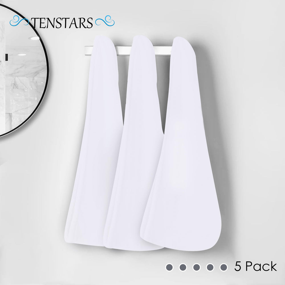 TENSTARS long-hair wrap demonstrating mobility and quick-dry benefit