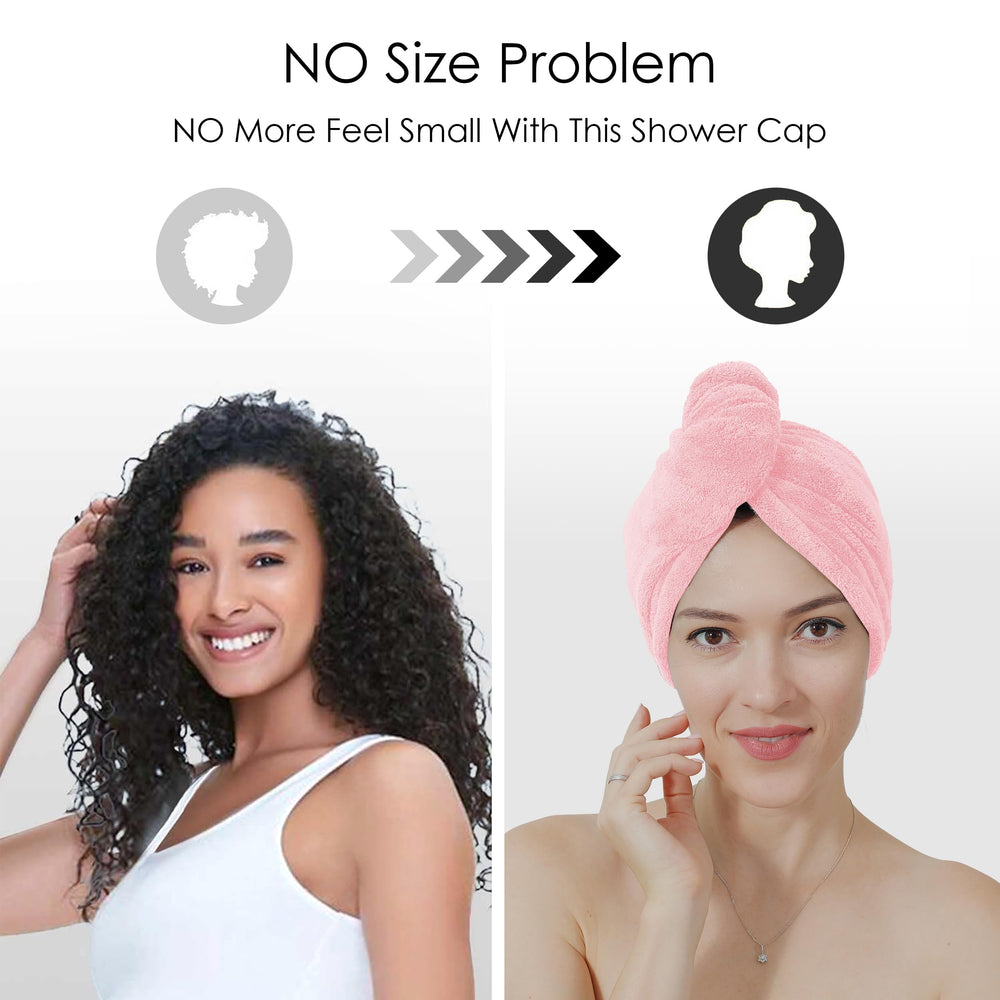 TENSTARS wrap worn on head demonstrating secure elastic loop benefit