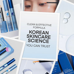 TEREZ & HONOR applying brow serum along brow hairs for defined shaping