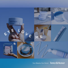 TEREZ & HONOR kit contents arranged to show patches and cream for complete care