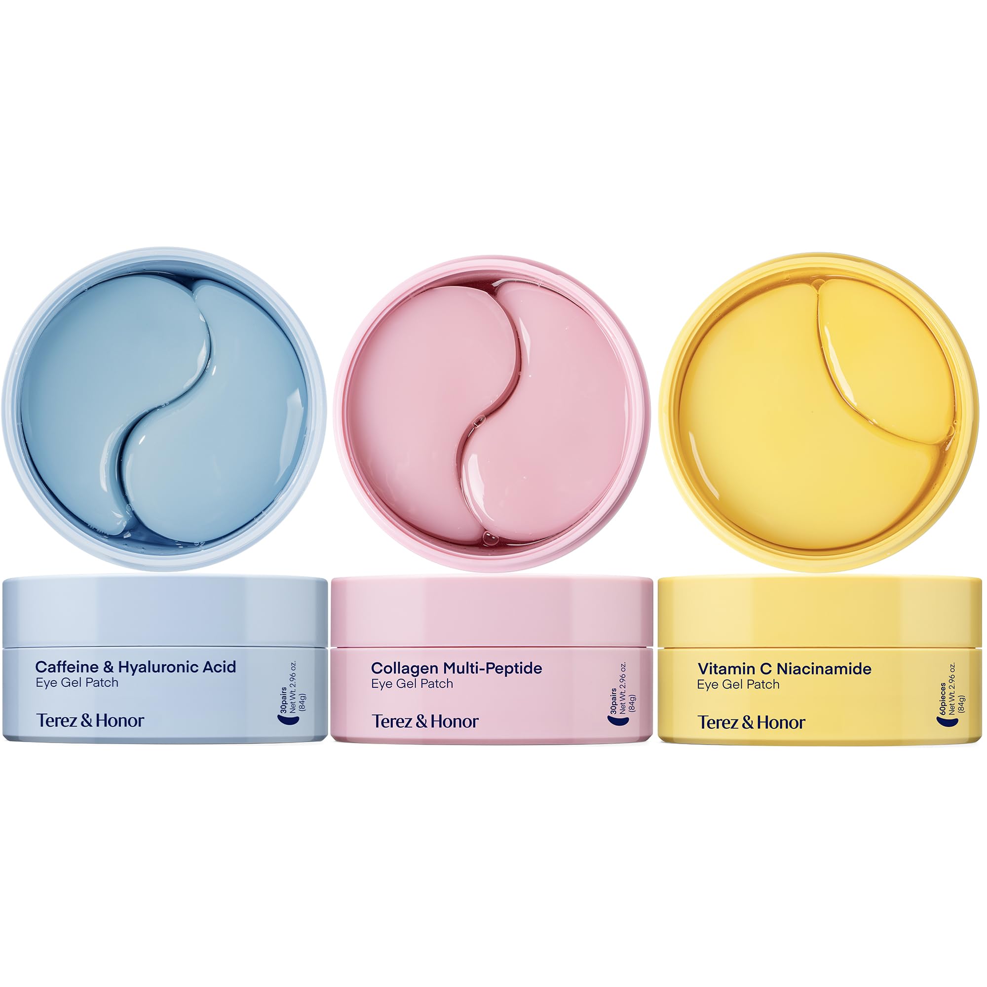 TEREZ & HONOR three jars arranged highlighting variety and gift presentation