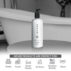Terra Pure close-up of lotion texture highlighting smooth moisturizing benefit