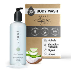 Terra Pure front label view showing clean branding and guest-ready look