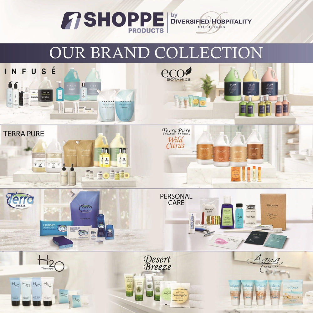 Terra Pure held in hand to show 300 ml scale and convenient size