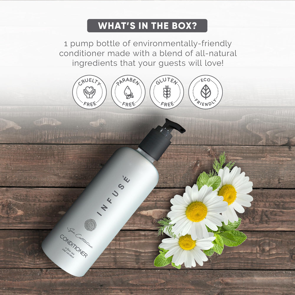 Terra Pure label detail showing ingredients and hospitality-friendly branding