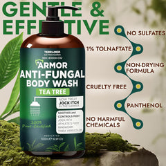 Terramed product label close-up showing ingredients and usage details