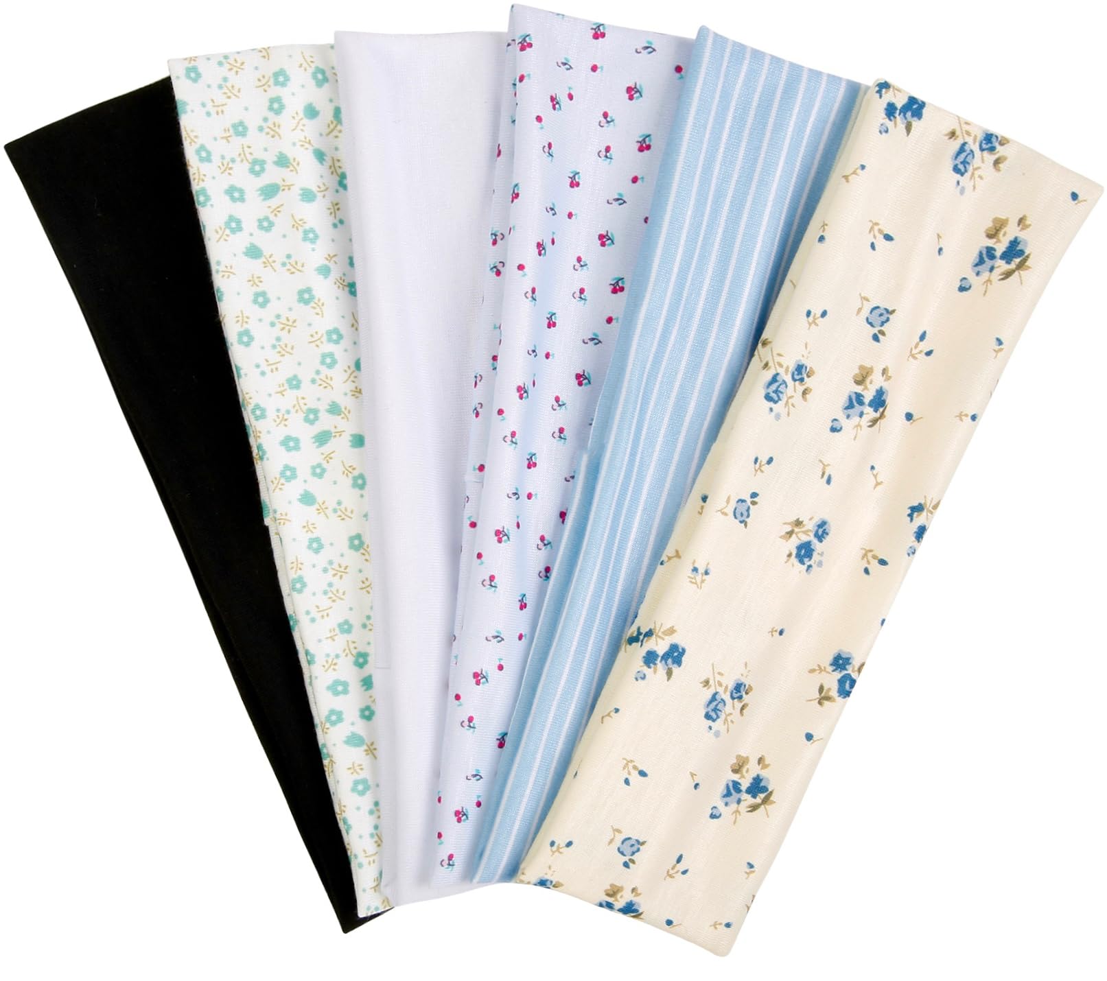 TERSE front packaging showing seven mixed headbands and variety