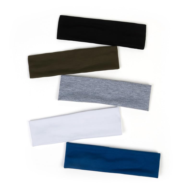 TERSE headband color array flatlay showing available stylish shades