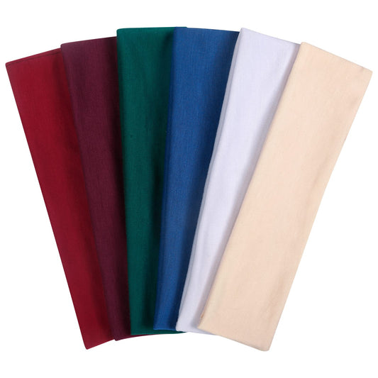 TERSE headband flat front view showing fit and sleek profile, practical for workouts