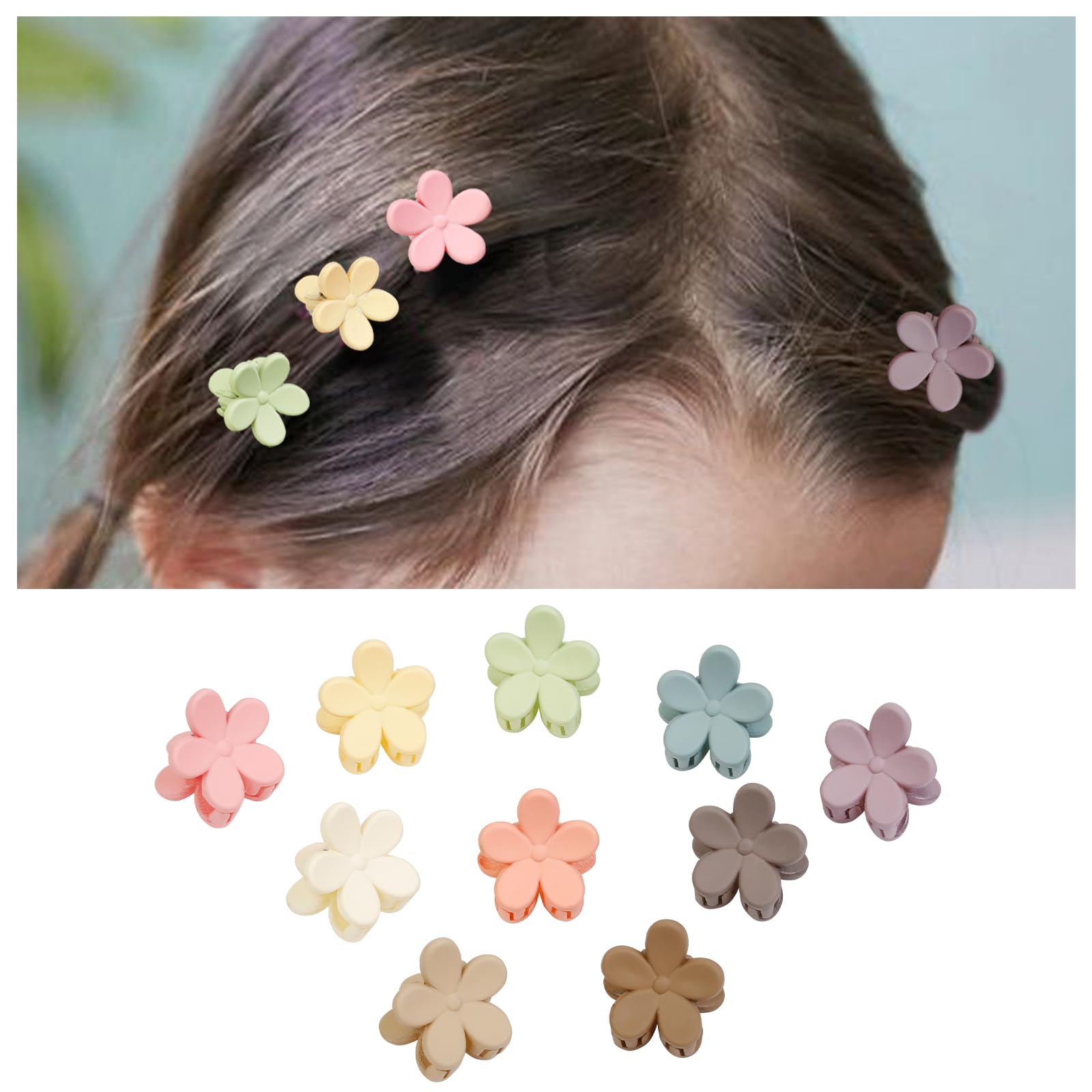 TERSE child with clips at party showing playful, eye-catching accessory