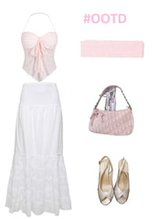 TERSE flat lay of mixed colors showing variety for easy outfit matching