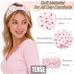TERSE woman wearing headband outdoors demonstrating secure non-slip fit