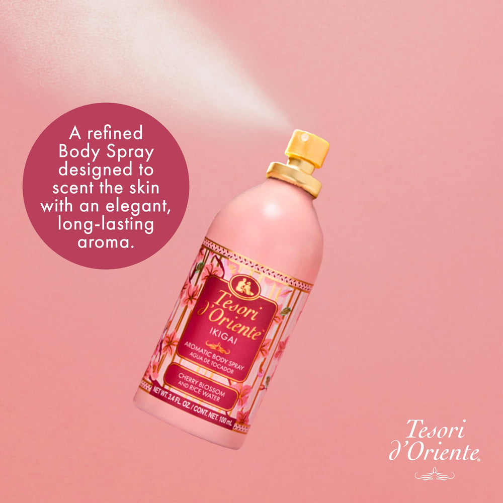 Tesori d'Oriente cherry blossom detail evoking floral notes and gentle elegance