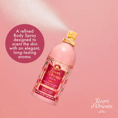 Tesori d'Oriente cherry blossom detail evoking floral notes and gentle elegance