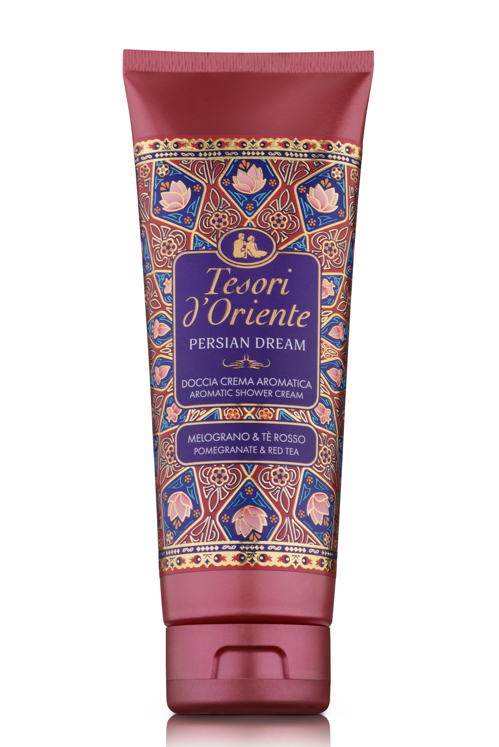 Tesori d'Oriente front packaging showing bottle and branding, enhances shelf appeal