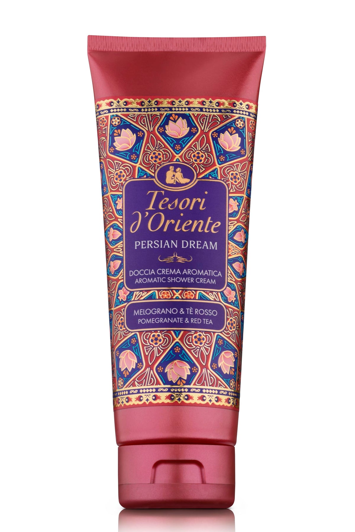 Tesori d'Oriente front packaging showing bottle and branding, enhances shelf appeal