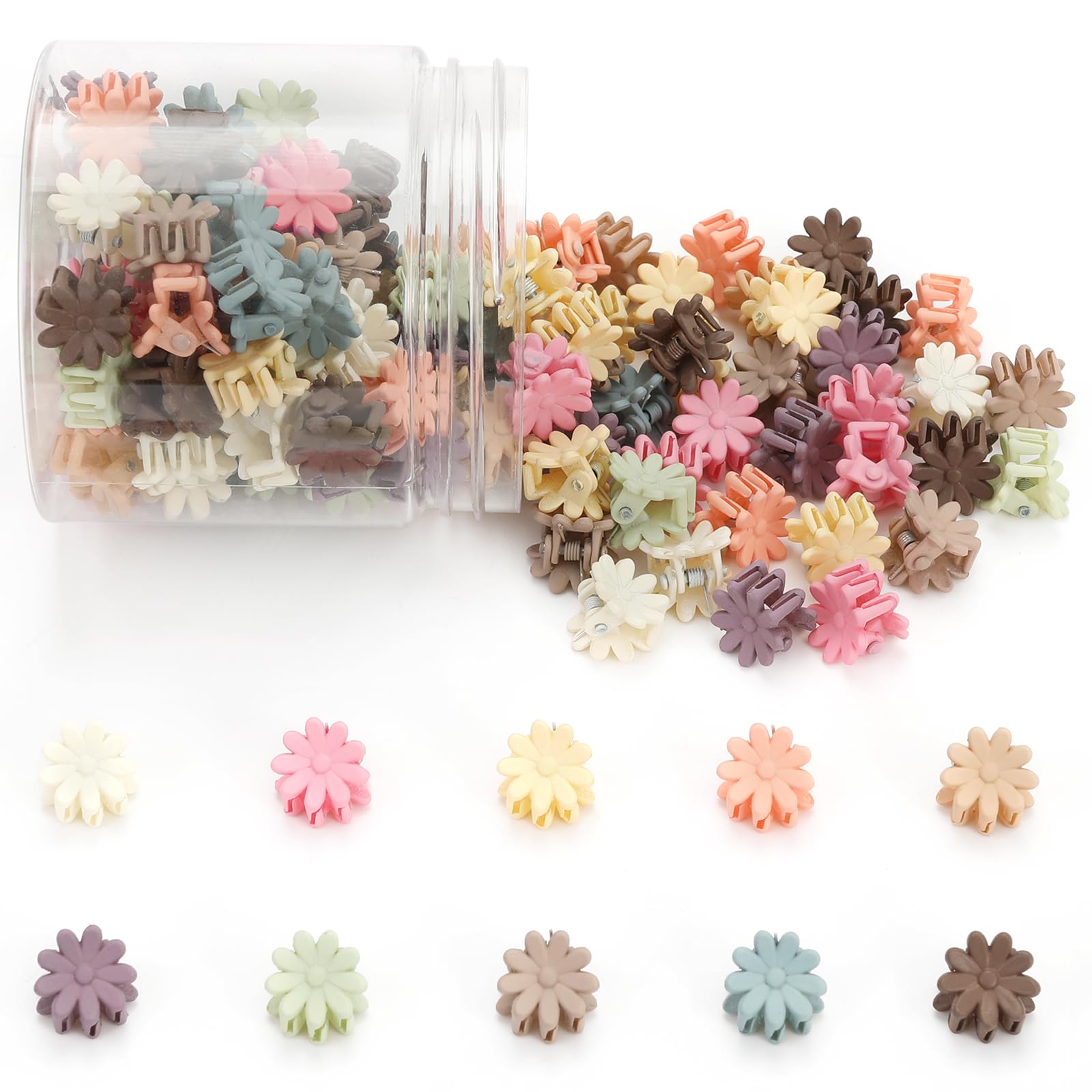 Tetizo front packaging showing full 100-piece colorful clip set and variety