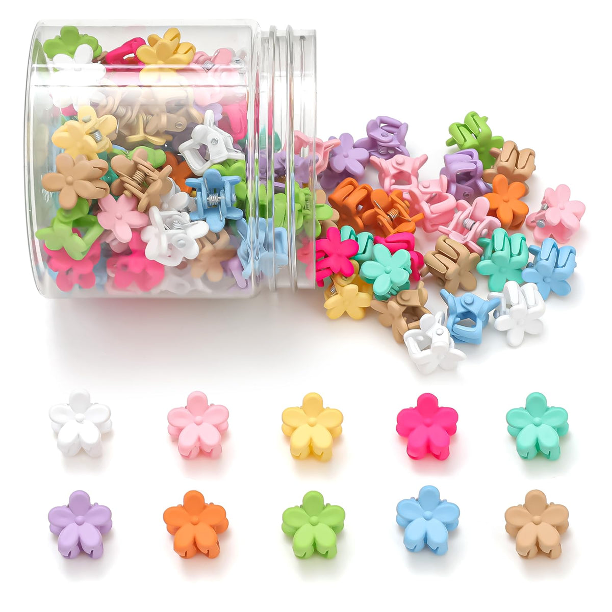 Tetizo front packaging showing colorful mini clips and easy selection benefit