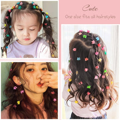 Tetizo clip in toddler hair, demonstrating gentle grip and comfortable wear