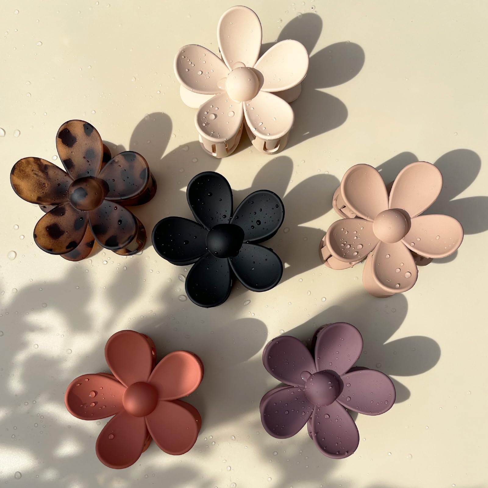 Tetizo clips on vanity during skincare routine, tidy-hair benefit