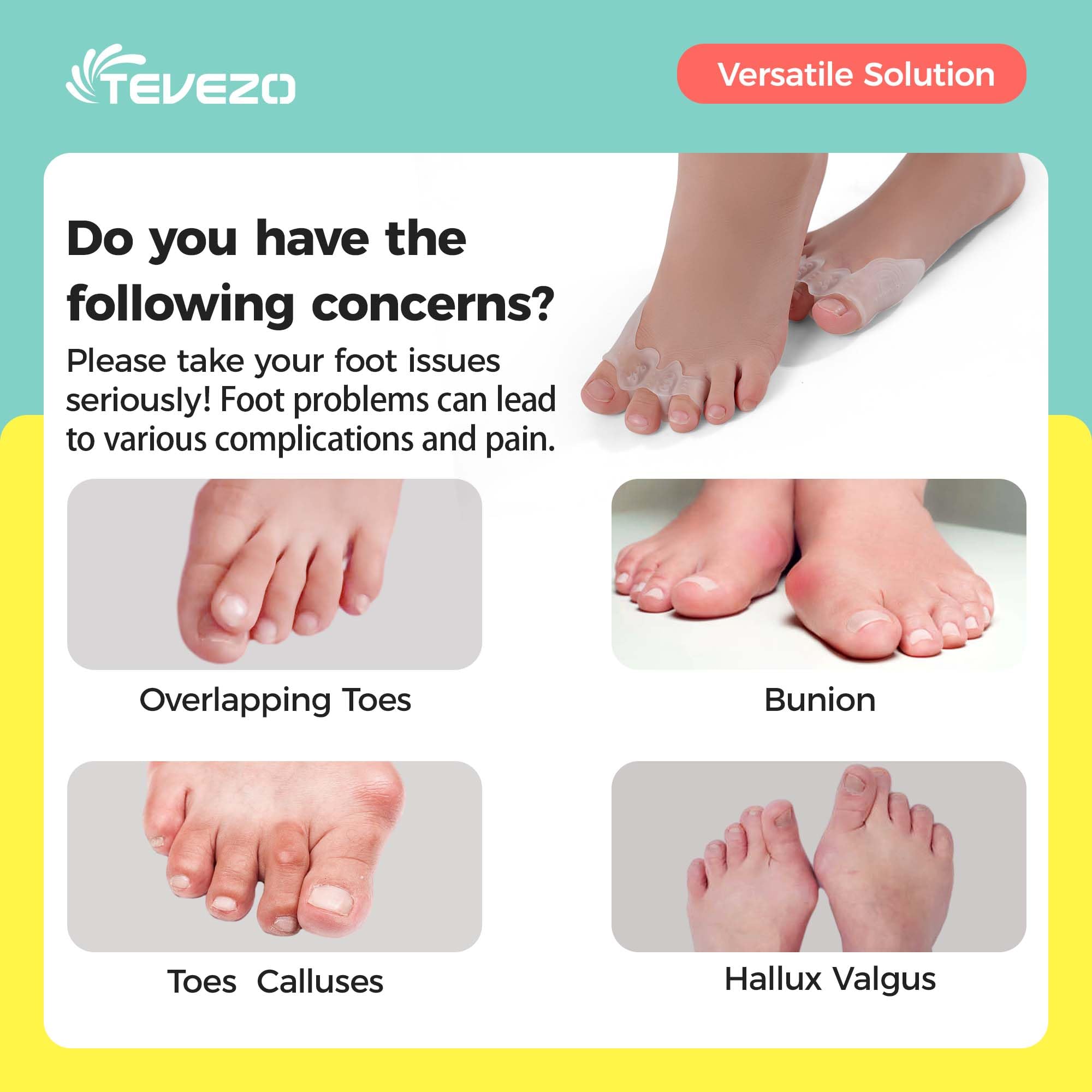 Tevezo spacer inside a child's sneaker, stays in place and fits in shoes